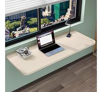 Space Saving Wall Mounted Folding Desk Versatile 80 x 25 cm Study & Dining Table Stylish Wooden Hanging Computer Desk for Home Office