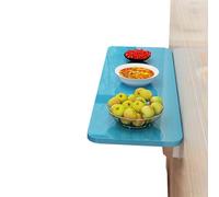 Space-Saving Wall-Mounted Folding Table - Drop Leaf Desk for Kitchen Dining Laundry & Home Office - Compact Versatile Workstation & Shelf Solution