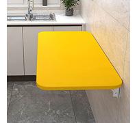 Space-Saving Wall-Mounted Folding Table - Drop-Leaf Desk for Small Spaces Perfect for Laundry Kitchen & Dining - Compact Versatile & Stylish Solution