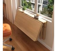 Space-Saving Wall-Mounted Folding Table Foldable Kitchen Desk with Strong Load-Bearing Capacity Ideal for Living Room Bedroom & Kitchen Use