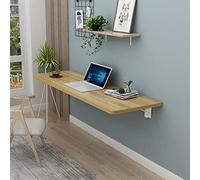 Space-Saving Wall-Mounted Folding Table - Versatile Computer Desk & Dining Table for Small Spaces, Perfect for Office, Bedroom, or Kitchen - Stylish & Functional Design