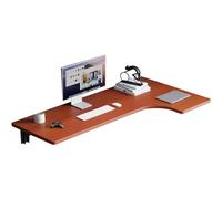 Space Saving Wall Mounted L Shape Corner Desk Floating Laptop Desk for Home Office Study Bedroom Bathroom Balcony Modern & Stylish Workspace Solution