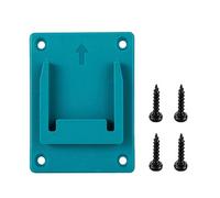 Space Saving Wall Mounted Power Tool Rack Holds Cordless Drills Impacts Driver Secure for Garage Workshop Drill Organizers Wall Mounted Tool Storage Rack
