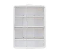 Space Saving Wall Mounted Storage Box Large Capacity Multi Tiers Organiser With Easy Installation For Small Spaces Wall Storage Solution