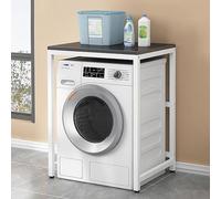 Space-Saving Washing Machine Shelf Unit - Easy Assembly Over Toilet Storage Rack for Laundry Balcony & Bathroom - Versatile MultifunctionalSolution