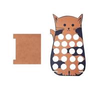 Space Saving Wood Coffee Pods Organizers Holds 19 Stylish Cats Design Suitable For Various Brands Stylish Coffee Display