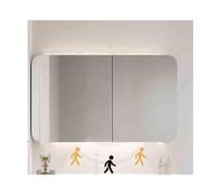 Space-SavingCabinet withRounded Ed Design Solid Wood Easy Sto Tissue Holder 68cm/26.7inPerfect for Bathroom
