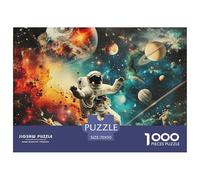 Space Scene Puzzle 1000 Piece Adventure Puzzles Family Puzzle Game Have Fun Learning 100% Recycled Cardboard Home Decoration 70x50cm/1000pcs