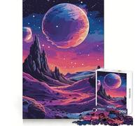 Space SciFi Landscape Teenagers 1000 Piece Jigsaw Puzzle Brain Challenge Toy Shared Fun Clear Cut Warm Surprise 38x26cm