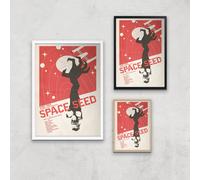 Space Seed Giclee - A2 - Wooden Frame