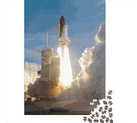 Space Shuttle 1000 Piece Jigsaw Puzzle for Adults-Puzzles Teenagers Paper Puzzles- Relax Puzzles Games-Brain Teaser Puzzle 1000pcs (38x26cm)