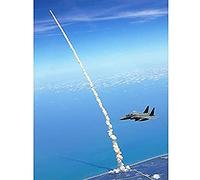 Space Shuttle Atlantis Launch Strike Eagle Patrol Photo Art Print Canvas Premium Wall Decor Poster Mural