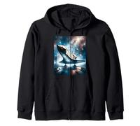 Space Shuttle Challenger Tribute Zip Hoodie