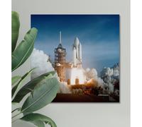 "Space Shuttle Columbia" on Framed Canvas, Acrylic, Canvas, Framed Prints or Print-only