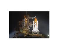 Space Shuttle Discovery Reusable Spacecraft Rocket Ship Space Plane (19) Artworks Canvas Poster Wall Art Prints Home Modern Decor 20x30inch(50x75cm)