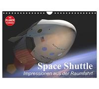 Space Shuttle. Impressions from space travel UK-Version (Wall Calendar 2026 DIN A4 Landscape), CALVENDO 12 Month Wall Calendar