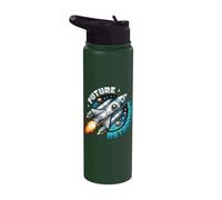 Space Shuttle Kids Future Astronaut Stainless Steel Insulated Water Bottle