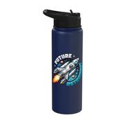 Space Shuttle Kids Future Astronaut Stainless Steel Insulated Water Bottle