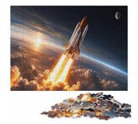 Space Shuttle Launch Wooden Adult Puzzle 300 Pieces
