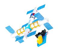 Space Shuttle Model DIY Assembly for Educational Engineering Kit Promotes Teamwork Curiosity Safe Materials Space Experiment for Boys