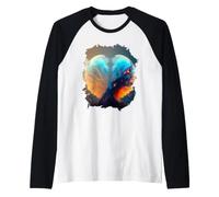 Space Snow Globe the Symbol of Infinity and Wonder Raglan Baseball Tee