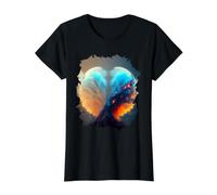 Space Snow Globe the Symbol of Infinity and Wonder Value Graphic T-Shirt, Women, Black, M