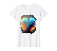 Space Snow Globe the Symbol of Infinity and Wonder Value Graphic T-Shirt, Women, White, XS