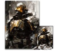 Space Soldier Jigsaw Puzzles for Adults 1000 Piece Puzzles for Adults Interactive Family Game Ideal Family Activity Game 1000 PCS(75x50cm)