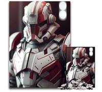 Space Soldier Jigsaws 1000 Pieces for Adults Puzzles for Adults Intricate Design for Teenagers DIY Decor And BrainBoosting Fun 1000 PCS(38x26cm)
