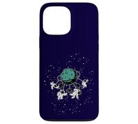 Space Spaceman Planet Flying Carousel Outer Space Astronaut Case for iPhone 13 Pro Max