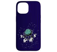 Space Spaceman Planet Flying Carousel Outer Space Astronaut Case for iPhone 15