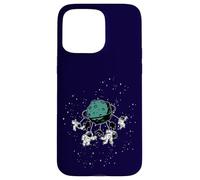 Space Spaceman Planet Flying Carousel Outer Space Astronaut Case for iPhone 15 Pro Max