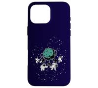Space Spaceman Planet Flying Carousel Outer Space Astronaut Case for iPhone 16 Pro Max
