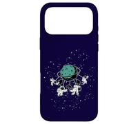 Space Spaceman Planet Flying Carousel Outer Space Astronaut Case for iPhone 17 Pro Max
