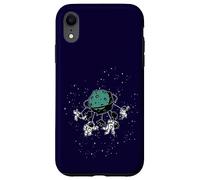 Space Spaceman Planet Flying Carousel Outer Space Astronaut Case for iPhone XR