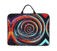 Space Spiral Cosmic 14 Inches Laptop Sleeve Compatible Protective Case With Zipper Classic Portable Handle