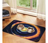 Space Spiral Cosmic Energy Pet Feeding Mat Bowl Mat Dog Mat Suitable For Dogs Cats Specific Pads Feeder