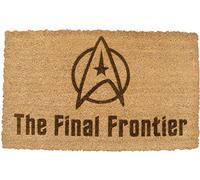 Space Star Fleet Final Frontier Inspired Welcome Door Mat 60x40 Cm Trekkie Coir Doormat