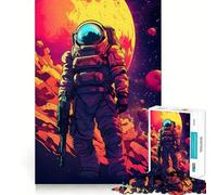 Space Star Warrior 1000 Piece Jigsaw Puzzles for Adults Mind Exercise Toy Casual Fun Precision Cut Artistic Gift 50x75cm