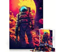 Space Star Warrior 1000 Piece Jigsaw Puzzles for Adults Mind Exercise Toy Casual Fun Precision Cut Artistic Gift 50x75cm