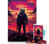 Space Star Warrior 1000 Piece Jigsaws for Teenagers Puzzle Logic Toy Together Fun Precision Cut Stylish Gift 50x75cm