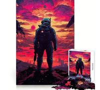 Space Star Warrior 1000 Pieces Jigsaw Puzzles for Adults Thought Toy Calming Play Precise Edge Heartfelt Gift 38x52cm
