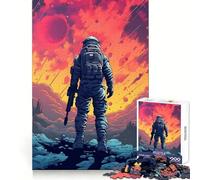 Space Star Warrior 1000 Pieces Jigsaw Puzzles for Teenagers Brain Skill Leisure Time Exact Edge Thoughtful Gift 50x75cm