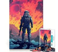 Space Star Warrior 1000 Pieces Jigsaw Puzzles for Teenagers Brain Skill Leisure Time Exact Edge Thoughtful Gift 50x75cm