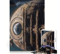 Space Station Orbiting Earth 1000 Pieces Jigsaw Puzzles for Teenagers Boost Memory Stress Release Premium Cut Cherished Gift 38x52cm