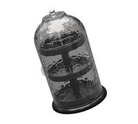 Space Storage Rotating Makeup Storage Case Versatile Makeup Holder with Rotating Base Versatile Makeup