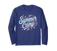Space Summer Camp Math STEM Host Outdoor Staff Adventure Long Sleeve T-Shirt