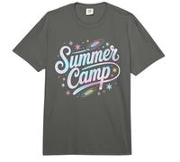 Space Summer Camp Team STEM Adventure Crew Kids Coding Tech Comfort Colors Adult Heavyweight T-Shirt