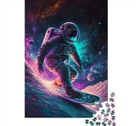 Space Surfer Jigsaw Puzzles 1000 Pieces Jigsaw Puzzle for Adults Intellectual Game Jigsaw Puzzle Toys for Adults 1000pcs (38x26cm)