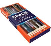 Space Swirl Colored Pencils: 10 Two-Tone Pencils Featuring Photos from NASA